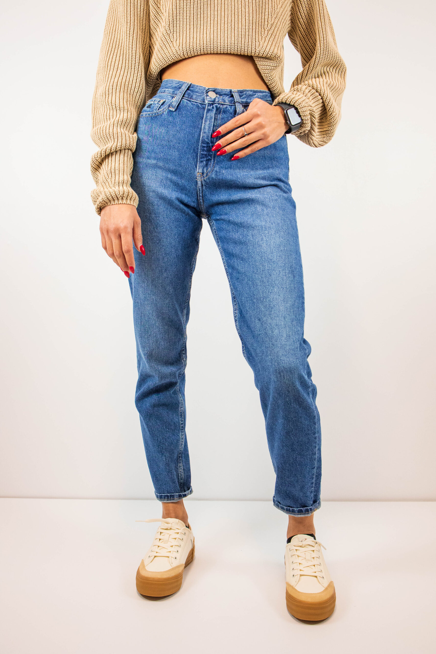 Jeans donna Mom Calvin Klein